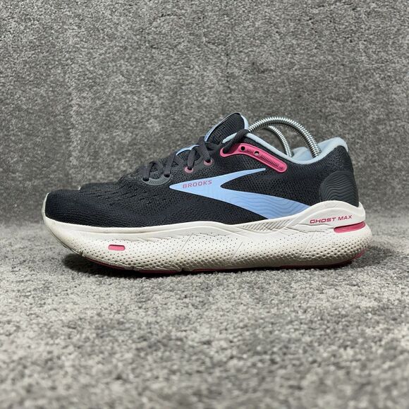 Brooks Ghost Max 1203951B082 Women’s Size 10 Black Athletic Running Shoes Used - Picture 6 of 13